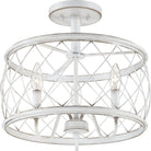 Quoizel - Dury Semi Flush Mount - Lights Canada