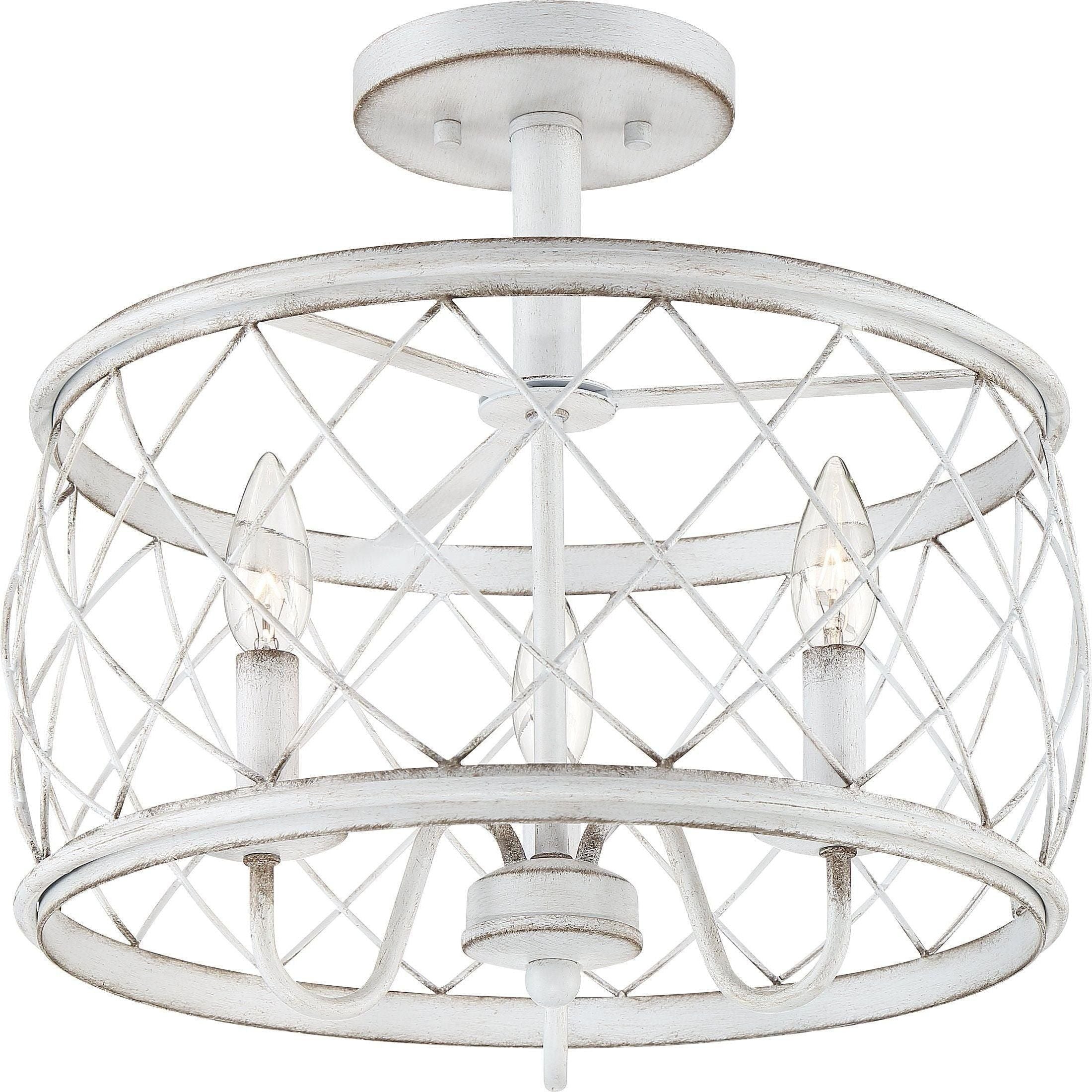Quoizel - Dury Semi Flush Mount - Lights Canada