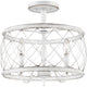 Quoizel - Dury Semi Flush Mount - Lights Canada