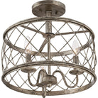 Quoizel - Dury Semi Flush Mount - Lights Canada