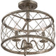 Quoizel - Dury Semi Flush Mount - Lights Canada