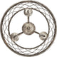 Quoizel - Dury Semi Flush Mount - Lights Canada