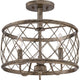 Quoizel - Dury Semi Flush Mount - Lights Canada