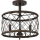 Quoizel - Dury Semi Flush Mount - Lights Canada