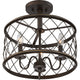 Quoizel - Dury Semi Flush Mount - Lights Canada