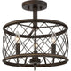Quoizel - Dury Semi Flush Mount - Lights Canada