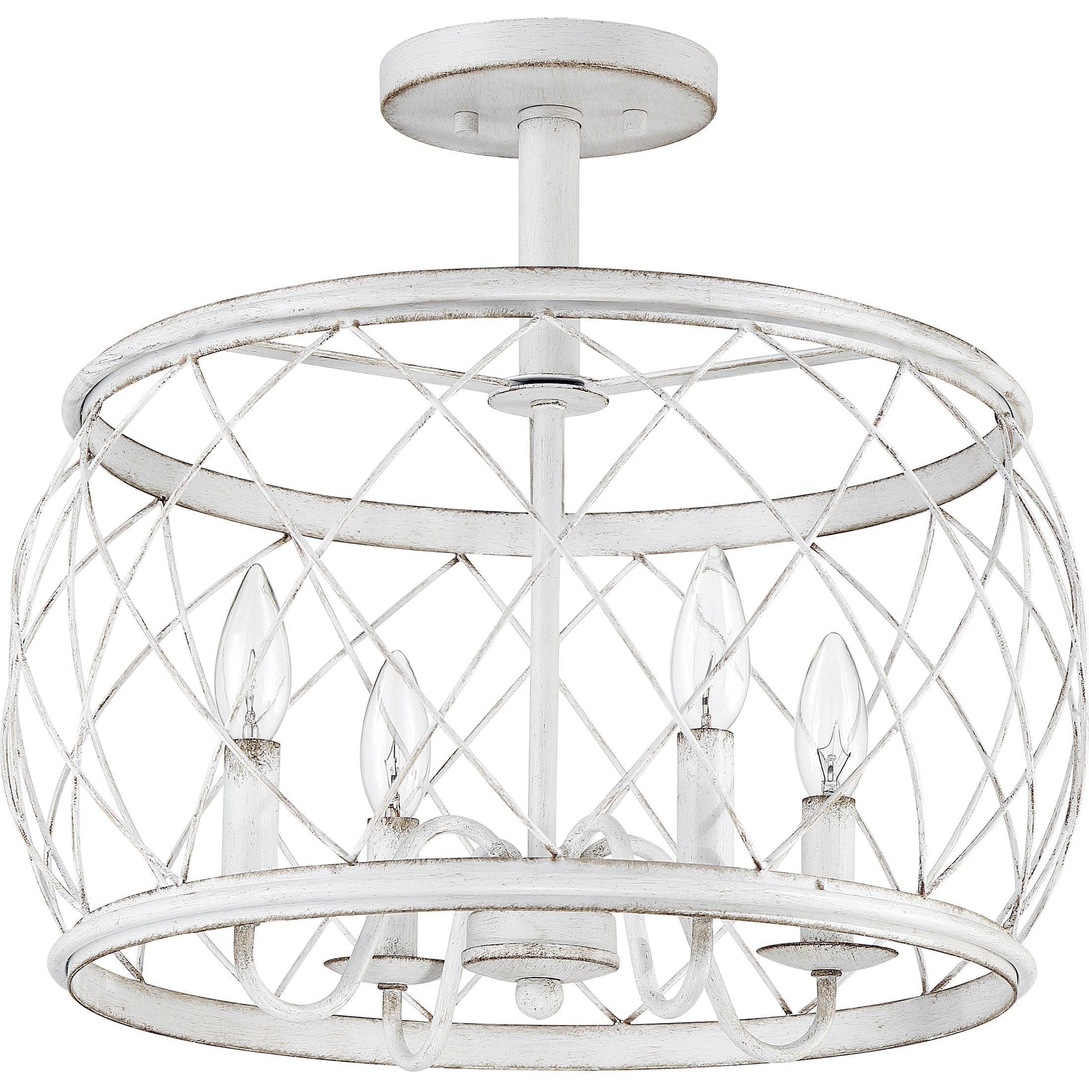 Quoizel - Dury Semi Flush Mount - Lights Canada