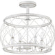 Quoizel - Dury Semi Flush Mount - Lights Canada