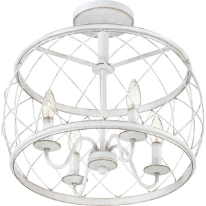 Quoizel - Dury Semi Flush Mount - Lights Canada