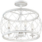Quoizel - Dury Semi Flush Mount - Lights Canada