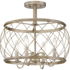 Quoizel - Dury Semi Flush Mount - Lights Canada