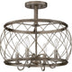 Quoizel - Dury Semi Flush Mount - Lights Canada