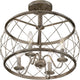 Quoizel - Dury Semi Flush Mount - Lights Canada
