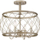 Quoizel - Dury Semi Flush Mount - Lights Canada