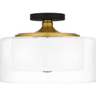 Quoizel - Rowland Semi Flush Mount - Lights Canada