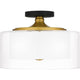 Quoizel - Rowland Semi Flush Mount - Lights Canada