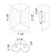Matteo - Ripcurl 2-Light Wall Sconce - Lights Canada