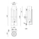 Matteo - Tubulaire Sconce - Lights Canada