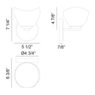 Matteo - Uptowne 1-Light Vanity - Lights Canada