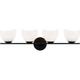 Matteo - Uptowne 4-Light Vanity - Lights Canada