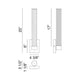 Matteo - Macie 1-Light Vanity - Lights Canada