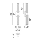 Matteo - Macie 2-Light Vanity - Lights Canada