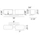 Matteo - Chiclet 2-Light Vanity - Lights Canada