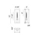 Matteo - Shadowbox 1-Light Wall Sconce - Lights Canada