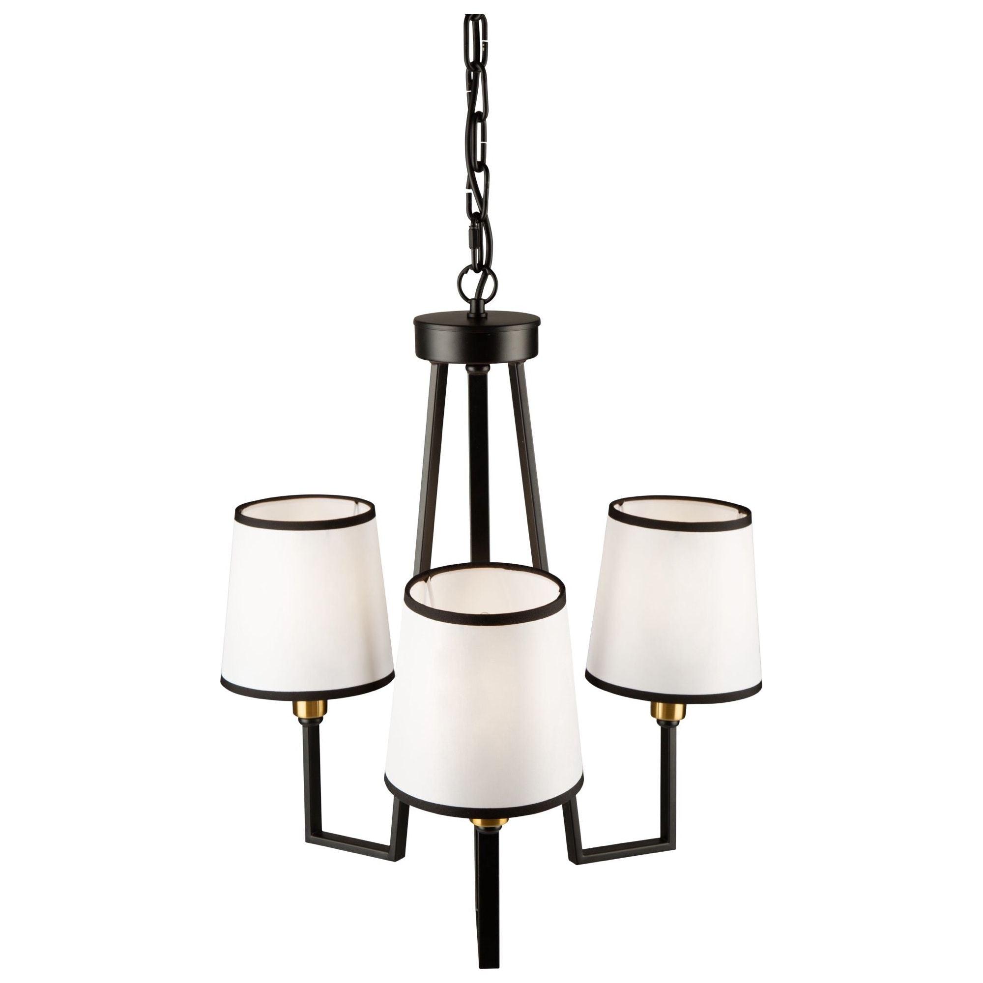 Artcraft Lighting - Coco 3-Light Chandelier - Lights Canada