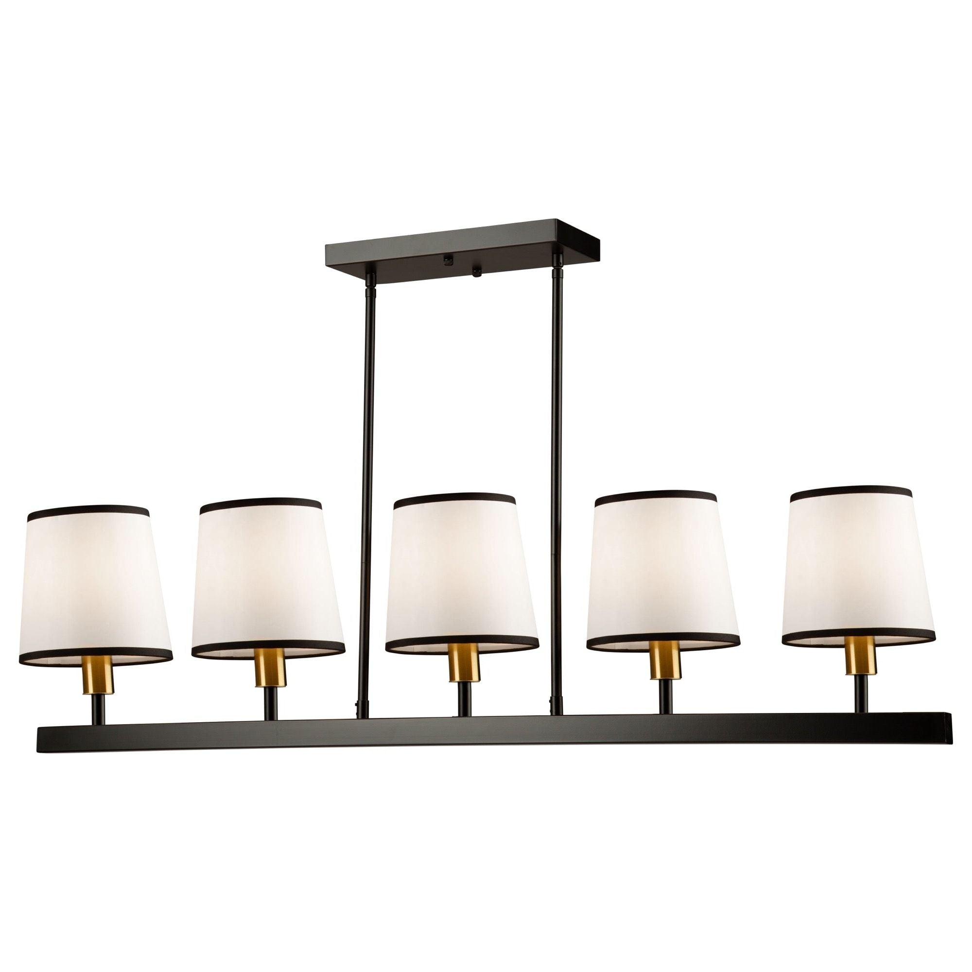 Artcraft Lighting - Coco 5-Light Linear Suspension - Lights Canada