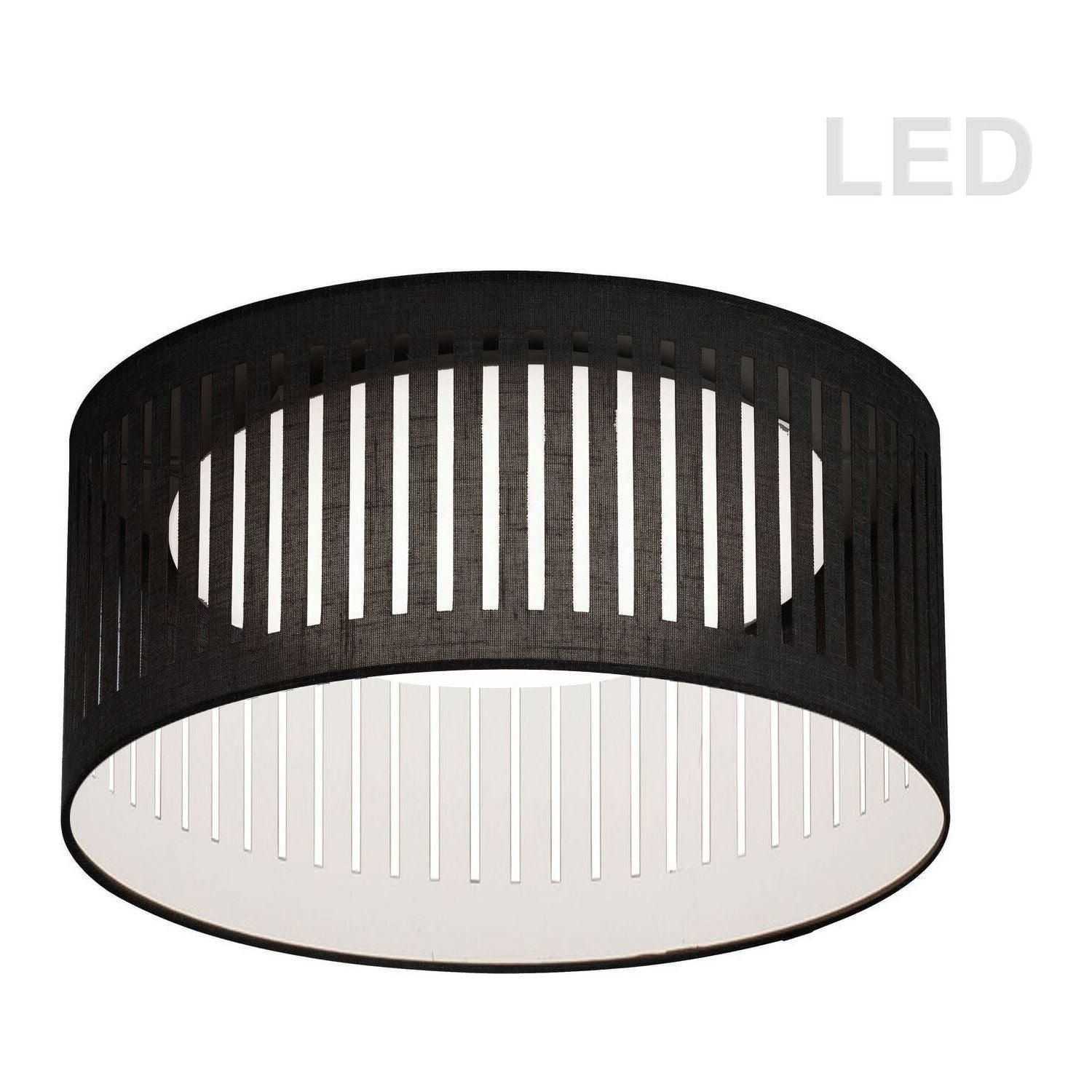 Dainolite - Slit Drum Flush Mount - Lights Canada