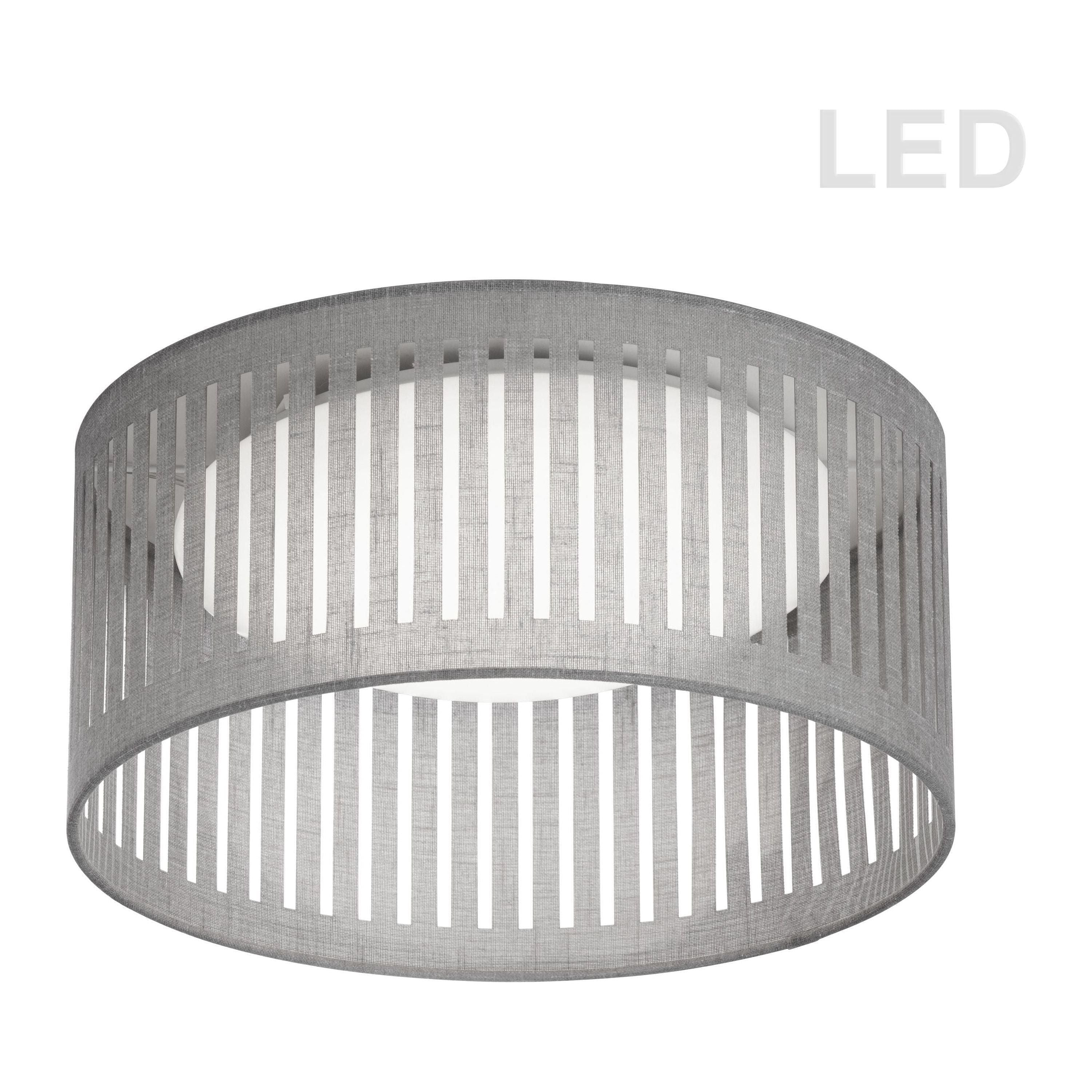 Dainolite - Slit Drum Flush Mount - Lights Canada