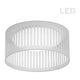 Dainolite - Slit Drum Flush Mount - Lights Canada