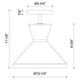 Alora Mood - Betty 10" Semi Flush Mount - Lights Canada