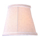 Flax Fabric Shade 3.94"T x 6.3"B x 5.51"H
