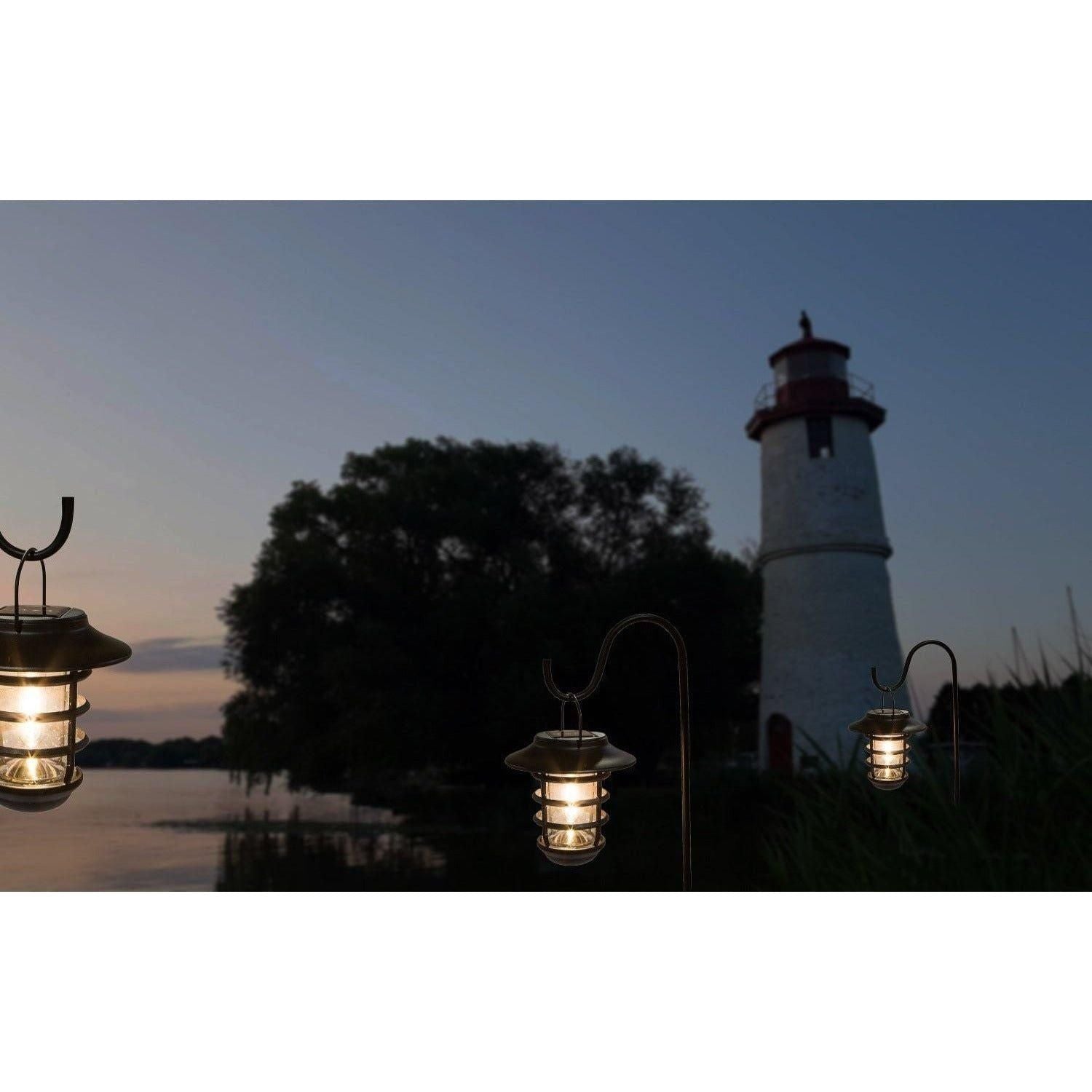 Classy Caps - Nottingham Solar Hanging Coach Light - Lights Canada