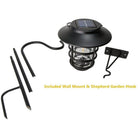 Classy Caps - Nottingham Solar Hanging Coach Light - Lights Canada