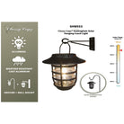 Classy Caps - Nottingham Solar Hanging Coach Light - Lights Canada