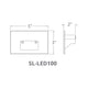 Modern Forms - 120V LED Horizontal Indoor/Outdoor Step and Wall Light - Lights Canada