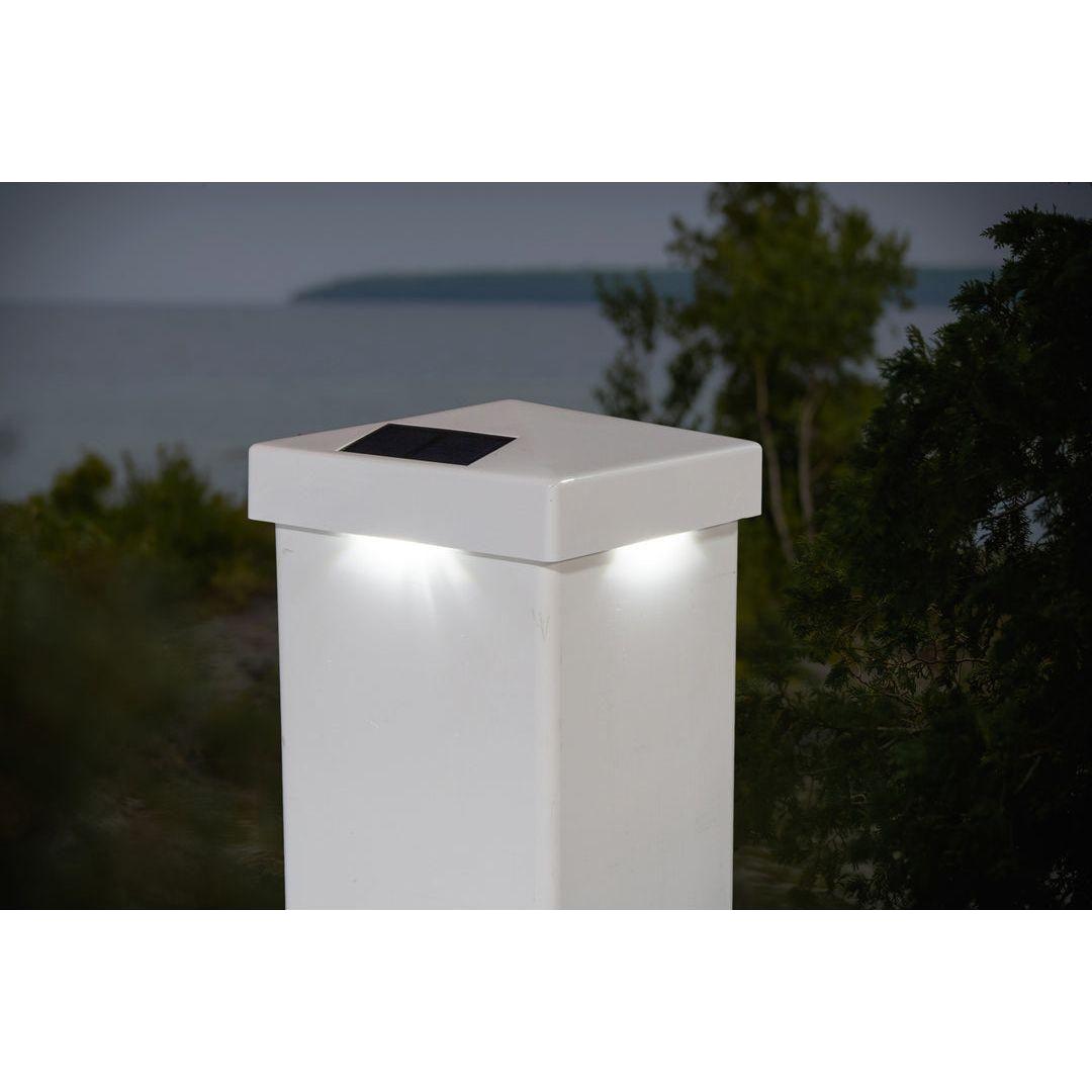 Classy Caps - 5x5 Pyramid Solar Post Cap - Lights Canada