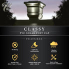 Classy Caps - 4x4 Classy Solar Post Cap - Lights Canada