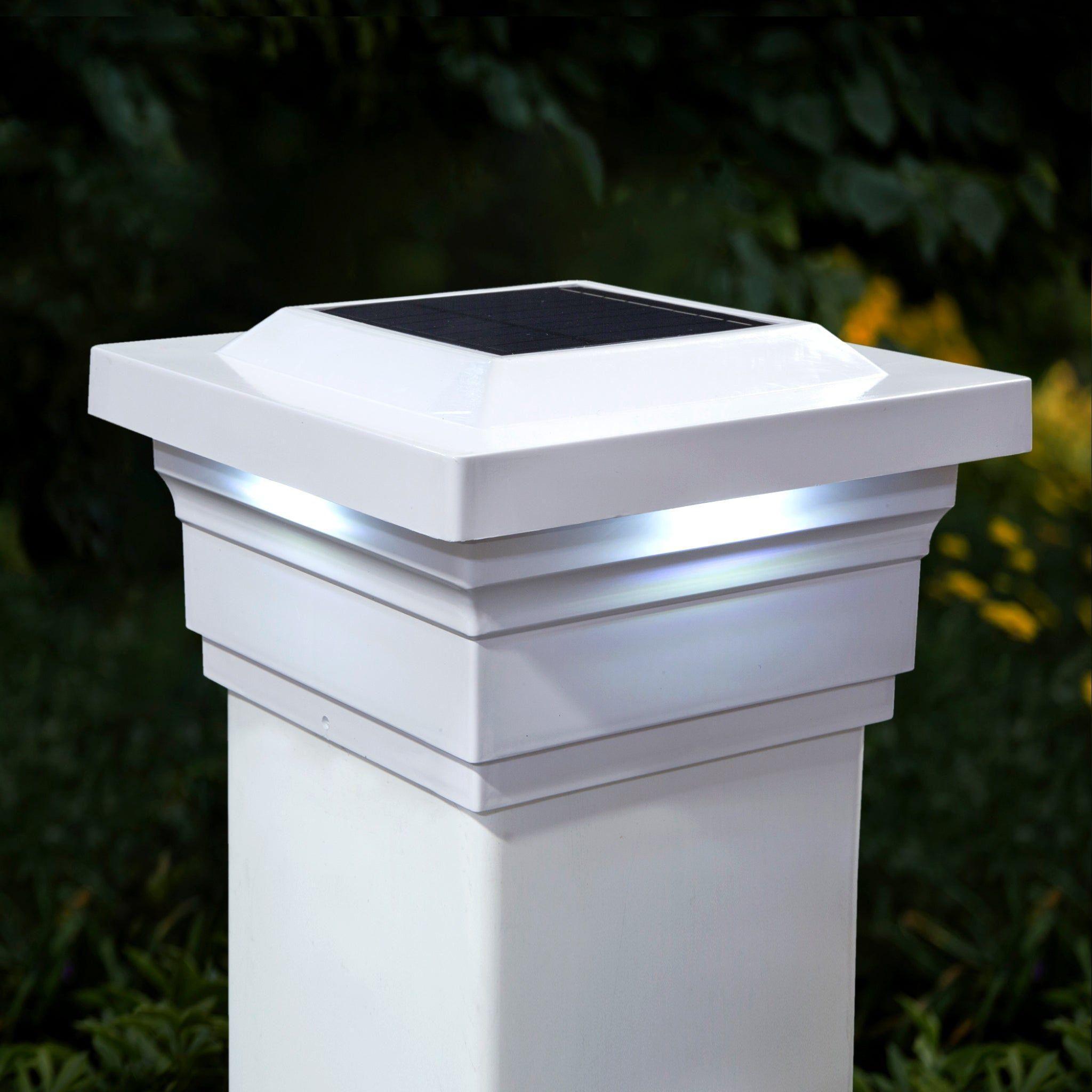 Classy Caps - 5x5 Majestic Solar Post Cap - Lights Canada