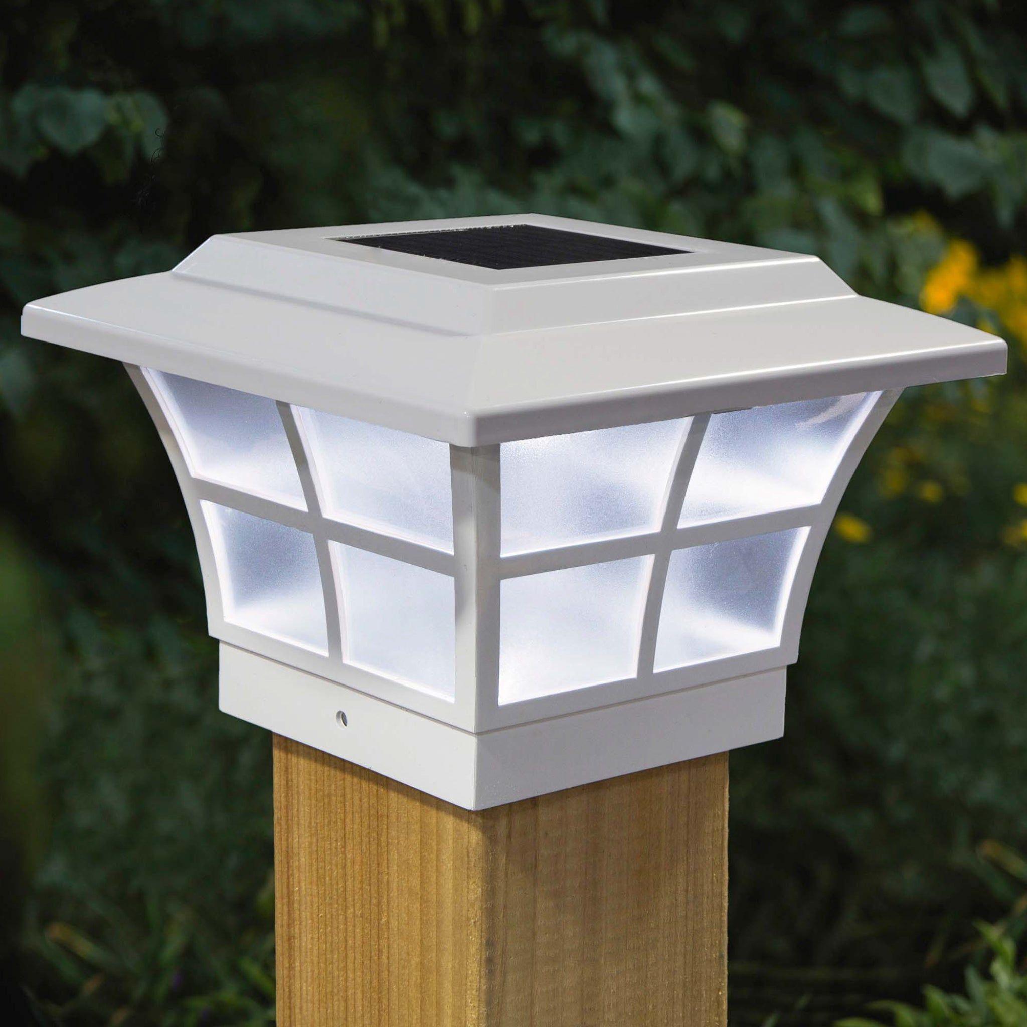 Classy Caps - 4x4 Prestige Solar Post Cap - Lights Canada