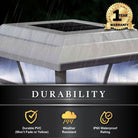 Classy Caps - 4x4 Prestige Solar Post Cap - Lights Canada