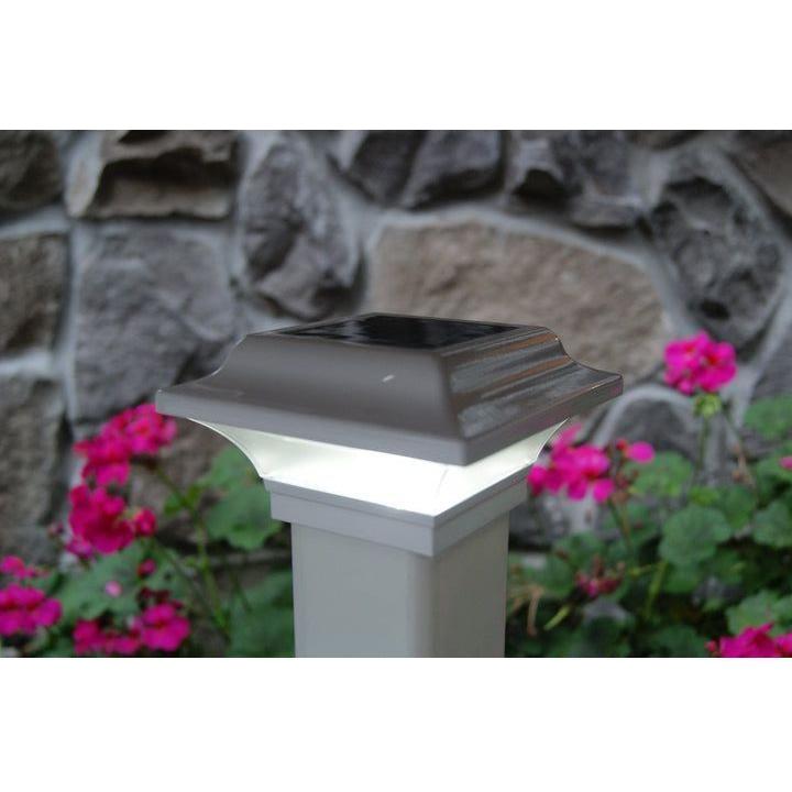 Classy Caps - 2.5x2.5 Imperial Solar Post Cap - Lights Canada