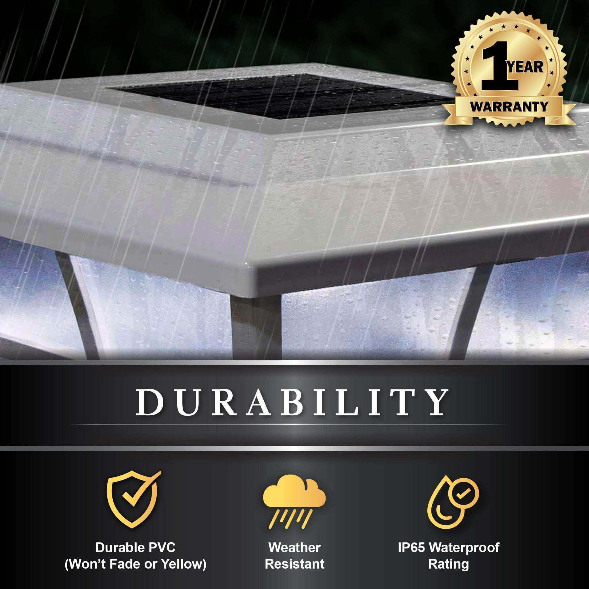 Classy Caps - 5x5 Prestige Solar Post Cap - Lights Canada