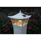 Classy Caps - 5x5 Ambience Solar Post Cap - Lights Canada