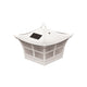 Classy Caps - 5x5 Ambience Solar Post Cap - Lights Canada