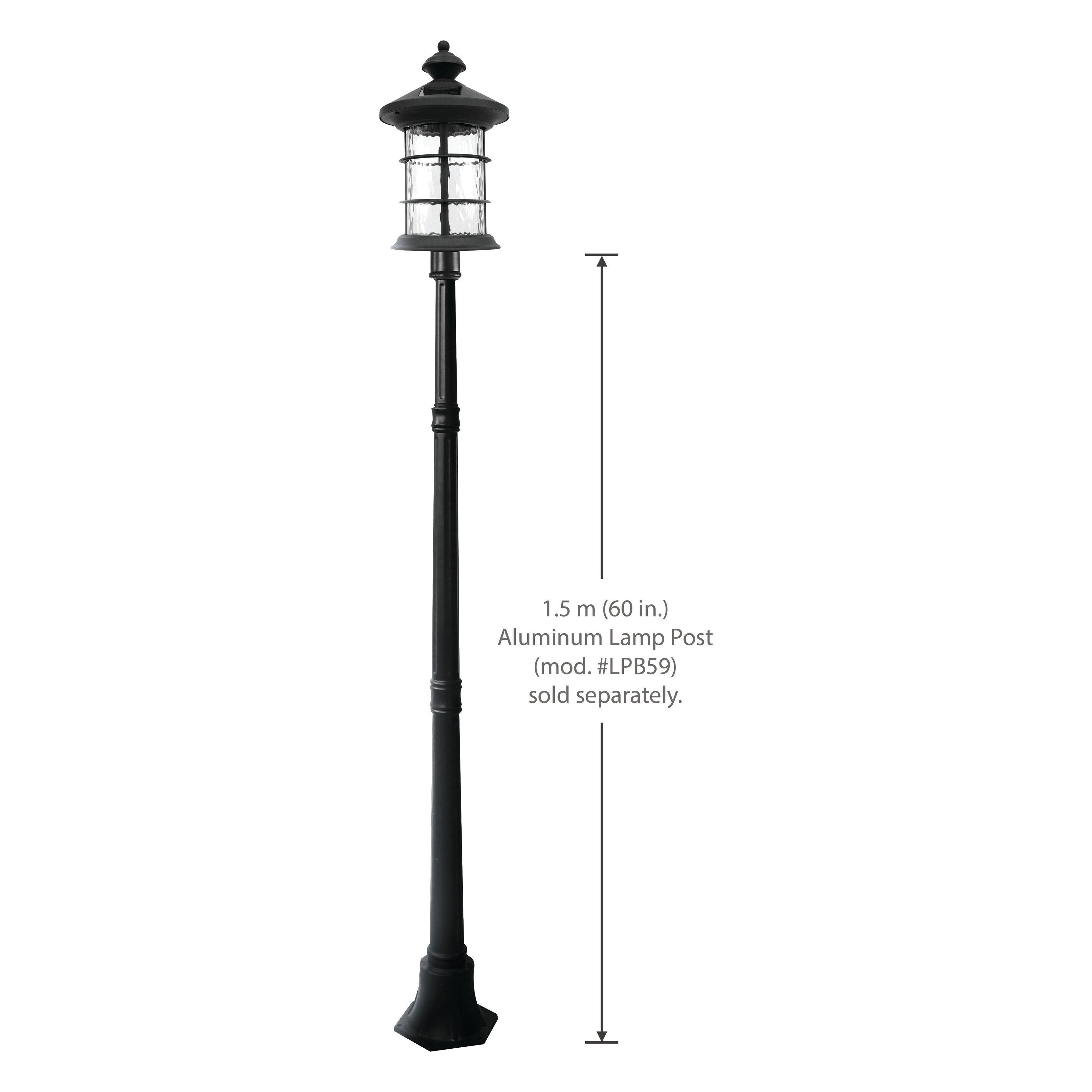 Classy Caps - Hampton Solar Lamp - Lights Canada