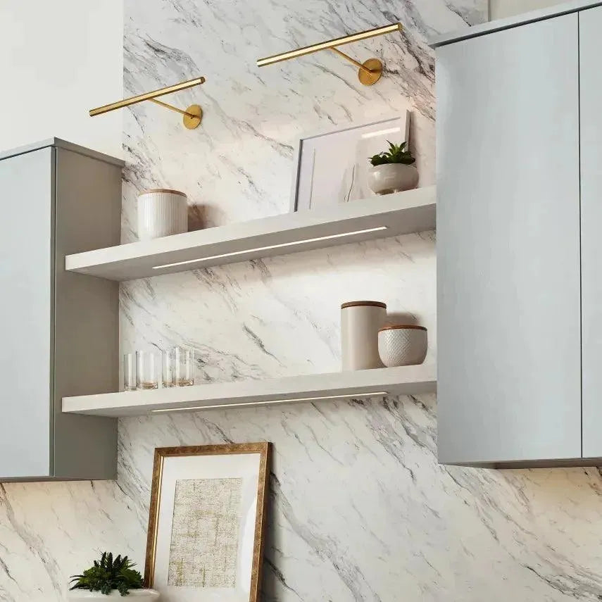 Visual Comfort Modern Collection - Plural Faceted 18 Picture Light - Lights Canada